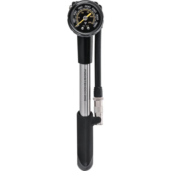 Topeak-Topeak-Pocket-Shock-DXG-Minipumpe-silber-grau Topeak - Topeak Pocket Shock DXG Minipumpe silber