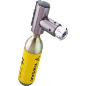Topeak - Topeak AirBooster Pumpe metallic