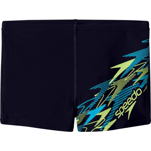Speedo-Speedo-Medley-Logo-Aquashorts-Kinder-schwarz-schwarz Speedo - Speedo Medley Logo Aquashorts Kinder schwarz