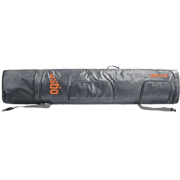 OGSO-OGSO-Two-Planx-Skisack-194cm-fuer-zwei-Paar-Ski-grau-grau OGSO - OGSO Two Planx Skisack 194cm für zwei Paar Ski grau
