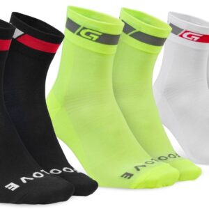 GRIPGRAB Tricolore Regular Cut Sommer Socken 3er-Pack