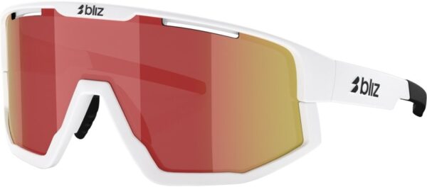 7318480112353 Bliz Fusion Matt White - Smoke w Red Multi