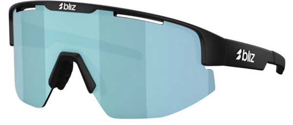 7318480129863 Bliz Matrix Matt Black - Smoke w Ice Blue Multi