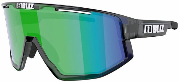Bliz Fusion Crystal Black - Brown w Green Multi