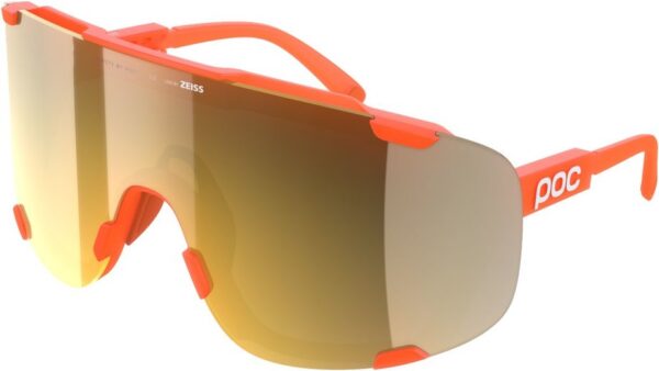 7325549824812 POC Devour WF - Fluo. Orange Translucent/Clarity Road/Gold