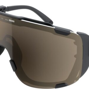 POC Devour Ultra - Uranium Black/Clarity Trail/ Silver
