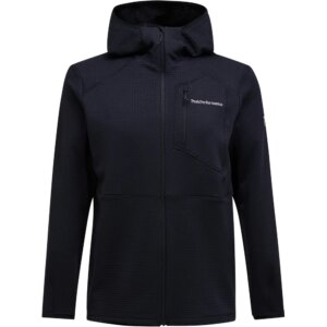 Peak - Performance Trail Polartec® Power Grid™ Zip Hood schwarz