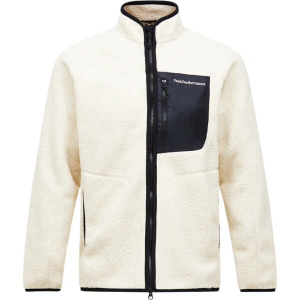 Peak-Performance-NatureRush-Pile-Fleecejacke-sand-fog-weiss Peak - Performance NatureRush Pile Fleecejacke sand fog