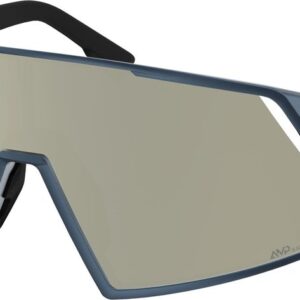 Scott Pro Shield metallic blue - AMP white chrome S2