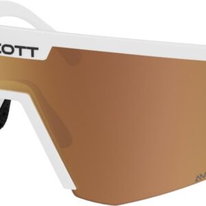 Scott Sport Shield LS white matt - AMP LS gold chrome S1-3