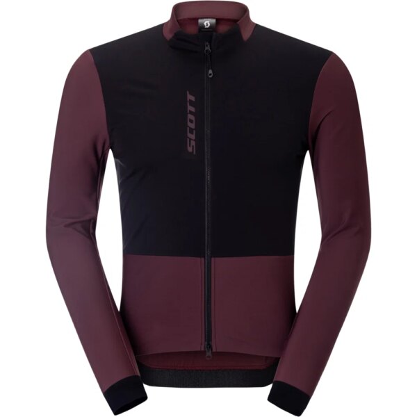 Scott-Scott-Pro-Warm-Windblock-Langarmtrikot-rot-rot Scott - Scott Pro Warm Windblock Langarmtrikot rot