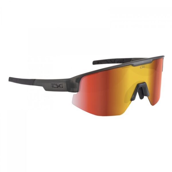 7640357499848 TSG Loam Sunglasses smoke grey clear/red chrome