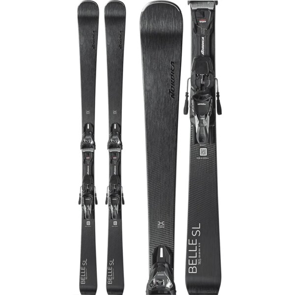 Nordica-Nordica-Belle-SL-DC-FDT-2627-Ski-inkl.-TPX-12-FDT-Bindung-schwarz Nordica - Nordica Belle SL DC FDT 26/27 Ski inkl. TPX 12 FDT Bindung