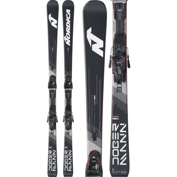 Nordica - Nordica Dobermann Multigara DC Grey 26/27 Ski inkl. COMP 13 FDT GripWalk® Bindung