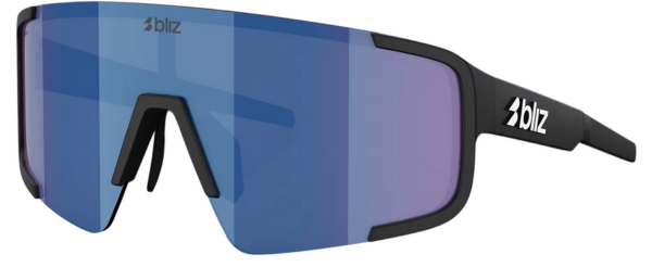 8056262658352 Bliz P003 Matte Black - Grey w Blue Mirror