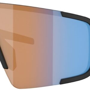 Bliz P003 Small Matte Black - Grey w Blue Mirror