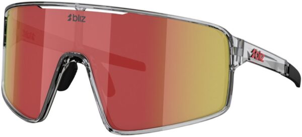 8056262659717 Bliz P001 Transparent Dark Grey - Brown w Red Multi