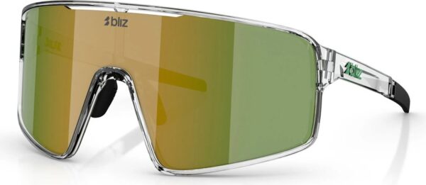 Bliz P001 Transparent White - Brown w Green Multi