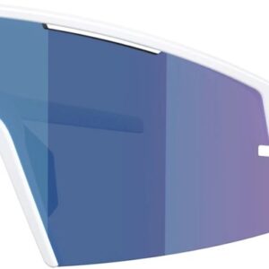 Bliz P006 Matte White - Smoke w blue multi