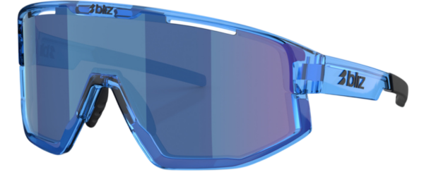 Bliz Fusion Transparant Blue - Smoke w blue multi