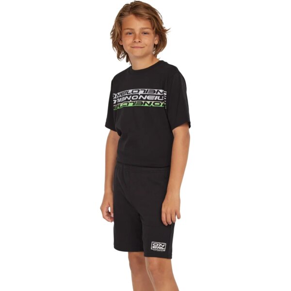 O'Neill - O'Neill Logo Sweatshorts Kinder schwarz