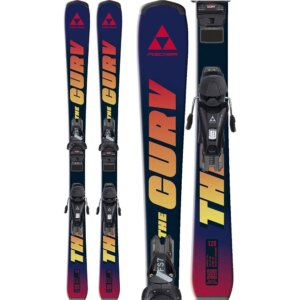 Fischer - Fischer The Curv JR 25/26 Kinderski inkl. FS 7 GripWalk CA JRS Bindung (140-150cm)