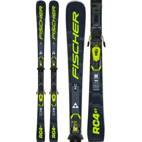Fischer-Fischer-RC4-ST-2627-Ski-inkl.-RC4-Z11-GripWalk®-Bindung-schwarz Fischer - Fischer RC4 ST 26/27 Ski inkl. RC4 Z11 GripWalk® Bindung