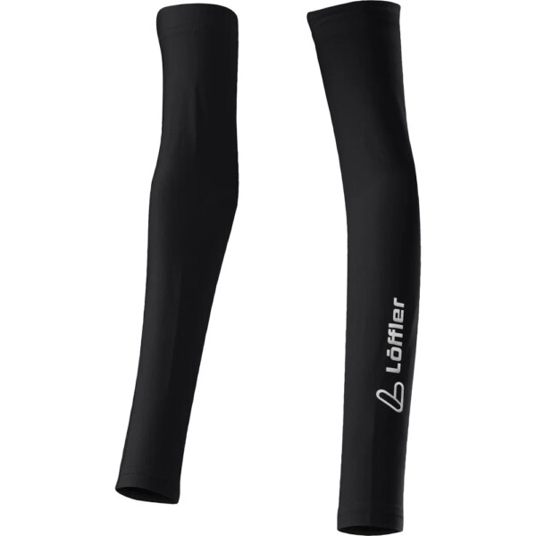 Loeffler-Loeffler-Aermlinge-Elastic-schwarz-schwarz Löffler - Löffler Ärmlinge Elastic schwarz