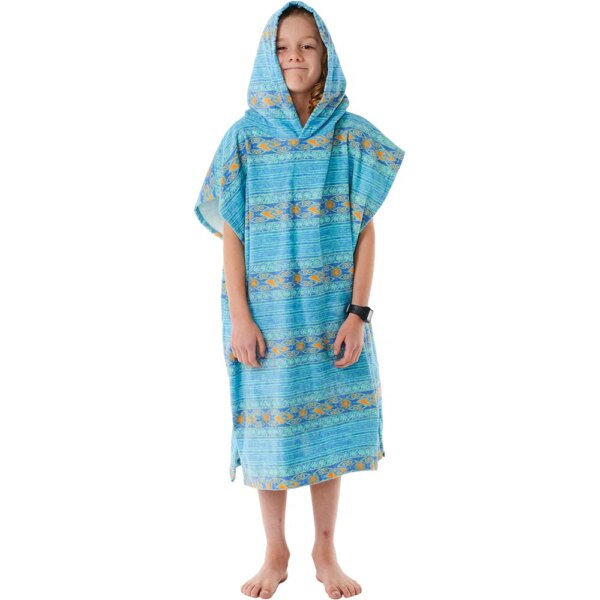 Rip-Curl-Mixed-Hooded-Towel-Jungen-light-aqua-blau Rip - Curl Mixed Hooded Towel Jungen light aqua