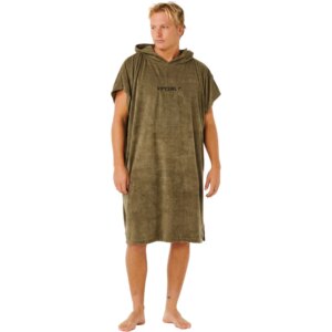 Rip - Curl Brand Hooded Handtuch olive