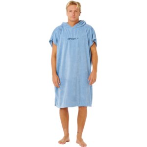 Rip - Curl Brand Hooded Handtuch faded denim