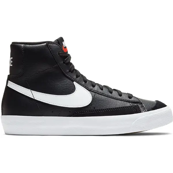 NIKE-Lifestyle-Schuhe-Kinder-Sneakers-Blazer-Mid-77-Kids-GS-BLACKWHITE-WHITE-TEAM-ORANGE NIKE - Lifestyle - Schuhe Kinder - Sneakers Blazer Mid 77 Kids (GS)