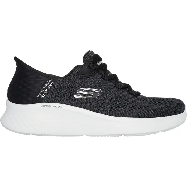 SKECHERS-Slipper-SKECH-LITE-PRO-NATURAL-BEAUTY-BLACK-WHITE SKECHERS - Slipper SKECH-LITE PRO-NATURAL BEAUTY