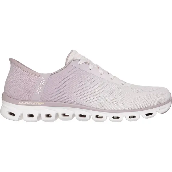 SKECHERS-Slipper-GLIDE-STEP-EXCITE-MAUVE SKECHERS - Slipper GLIDE-STEP-EXCITE
