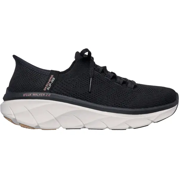 SKECHERS-Slipper-DLUX-WALKER-2.0-THRILL-MOVEMENT-BLACK-TAN SKECHERS - Slipper D'LUX WALKER 2.0-THRILL MOVEMENT