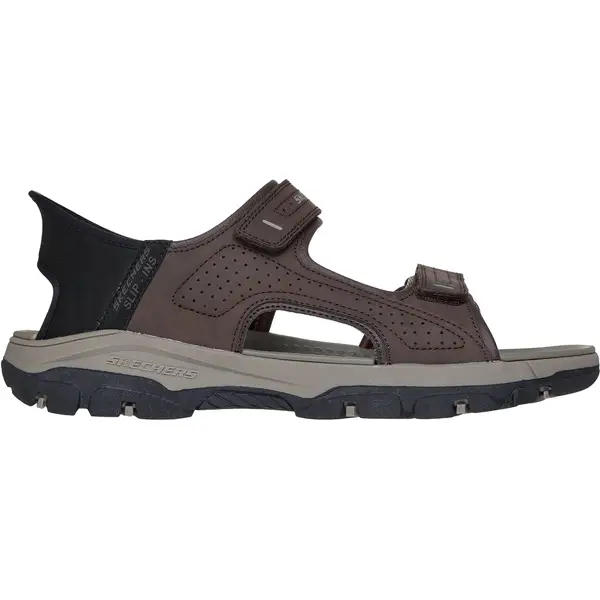 SKECHERS-Slipper-TRESMEN-REECE-CHOCOLATE SKECHERS - Slipper TRESMEN-REECE