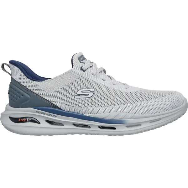 SKECHERS-Slipper-ARCH-FIT-ORVAN-KINCADE-LIGHT-GRAY SKECHERS - Slipper ARCH FIT ORVAN-KINCADE