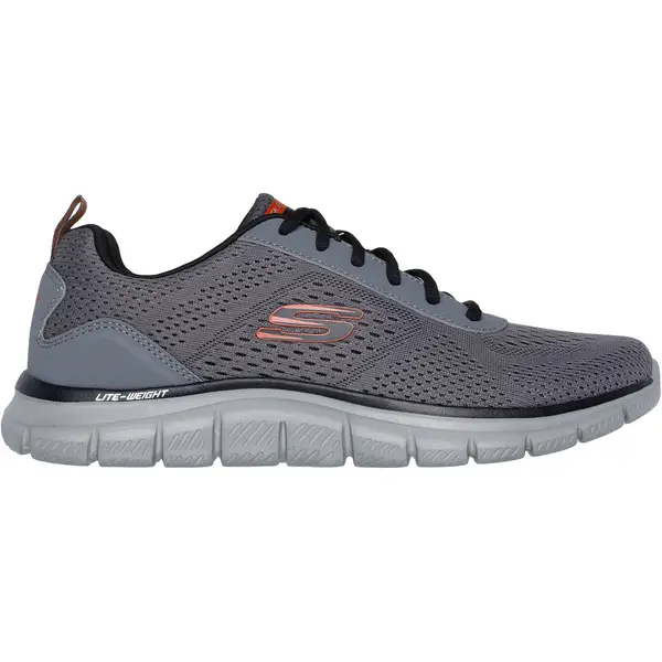 SKECHERS-Halbschuhe-TRACK-LESHUR-CHARCOAL-ORANGE SKECHERS - Halbschuhe TRACK-LESHUR