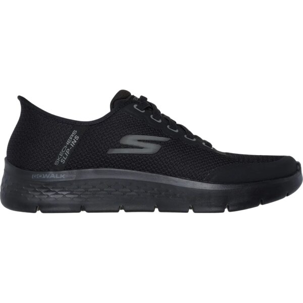 Skechers-Skechers-GO-WALK-Flex™-Netro-Slip-in-black-textile-schwarz Skechers - Skechers GO WALK Flex™ Netro Slip-in black textile