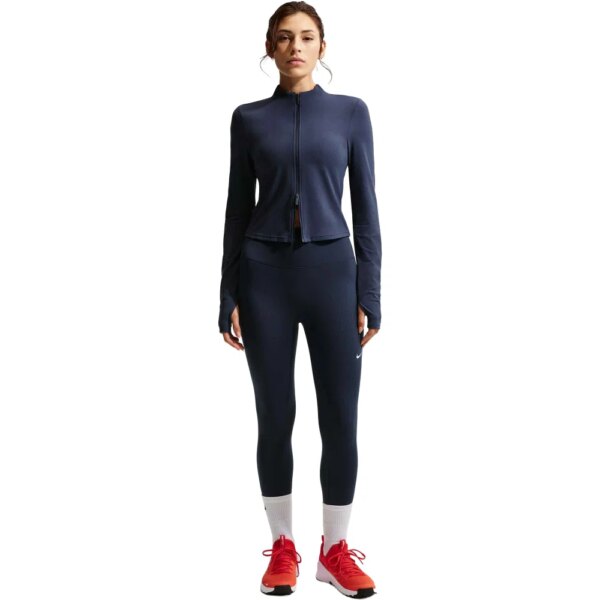 Nike-Nike-One-High-Rise-78-Leggings-weiss-weiss Nike - Nike One High Rise 7/8 Leggings weiß