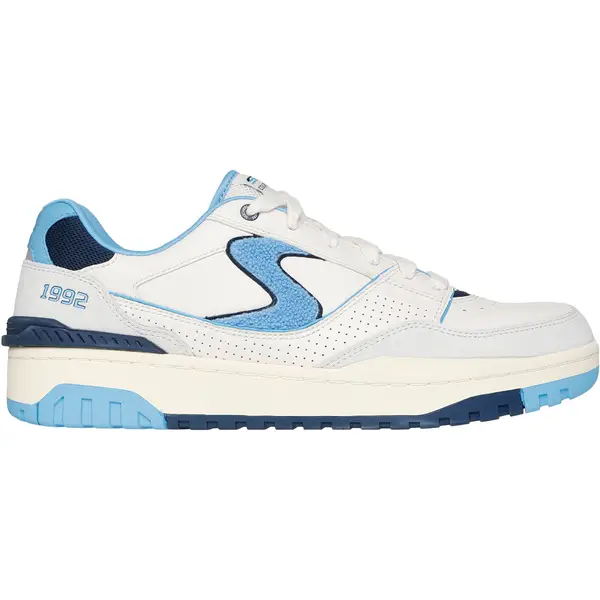 SKECHERS - Freizeitschuhe LEATHER AND PIG SUEDE LACE-UP SNEAK