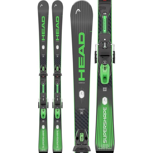 Head - Head Supershape e-Magnum 26/27 Ski inkl. Protector EVO PR 13 GripWalk® Bindung