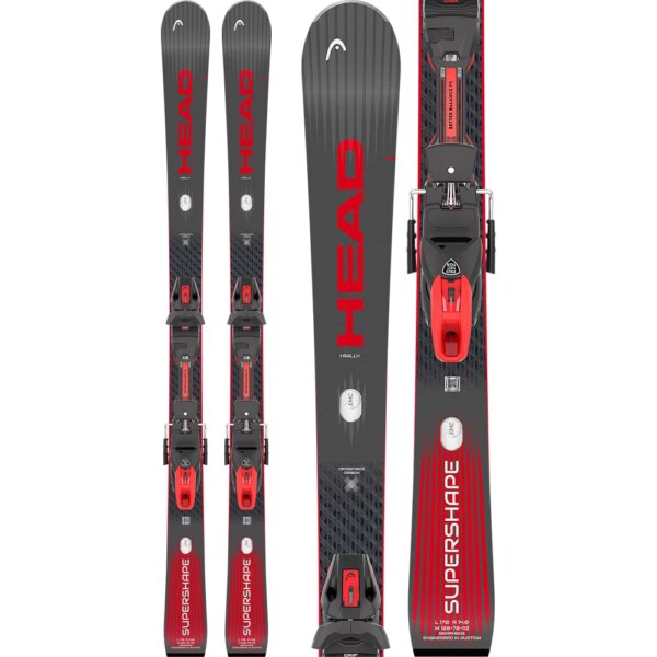 Head - Head Supershape e-Rally 26/27 Ski inkl. Protector EVO PR 13 GripWalk® Bindung