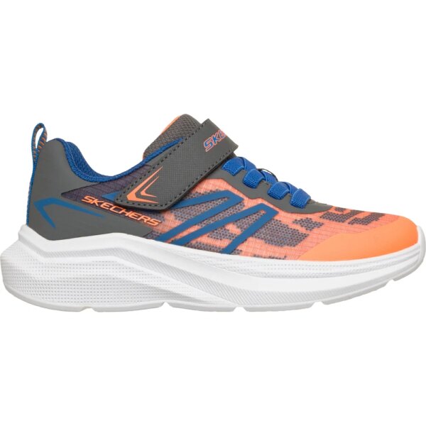 Skechers - Skechers Microspec Velocity Jungen orange charcoal synthetic