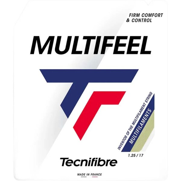 Tecnifibre-Tecnifibre-Multifeel-125-Tennissaite-natur-beige Tecnifibre - Tecnifibre Multifeel 1,25 Tennissaite natur