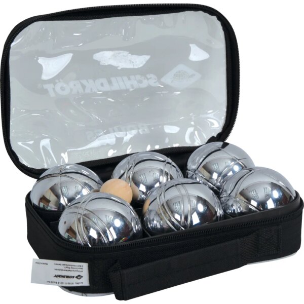 Schildkroet-Fun-Sports-BouleBocciaPetanque-Set-grau-grau Schildkröt - Fun Sports Boule/Boccia/Petanque Set grau