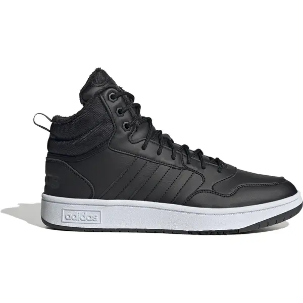 ADIDAS-Freizeitschuhe-Hoops-3.0-Mid-Lifestyle-Basketball-Classic-Fur-Lining-Winterized-CBLACKCBLACKFTWWHT ADIDAS - Freizeitschuhe Hoops 3.0 Mid Lifestyle Basketball Classic Fur Lining Winterized