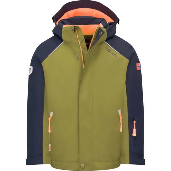 Trollkids-Trollkids-Holmenkollen-Snow-Pro-Jacke-Kinder-gruen-gruen Trollkids - Trollkids Holmenkollen Snow Pro Jacke Kinder grün