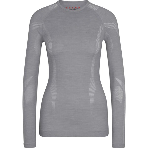 Falke-Falke-WT-Longsleeve-grey-grau Falke - Falke WT Longsleeve grey