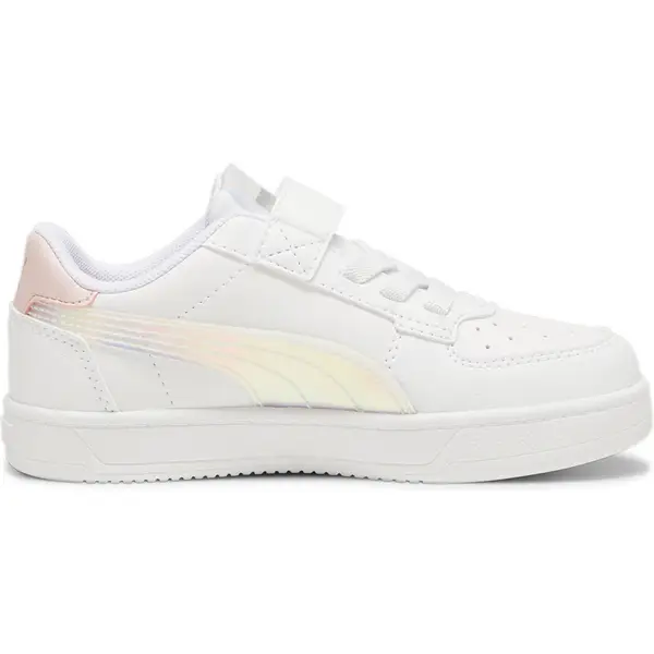 PUMA-Kinder-Freizeitschuhe-Puma-Caven-2.0-Holo-2.0-AC-PS-PUMA-White-Mauve-Mist-PUMA-Silver PUMA - Kinder Freizeitschuhe Puma Caven 2.0 Holo 2.0 AC+ PS